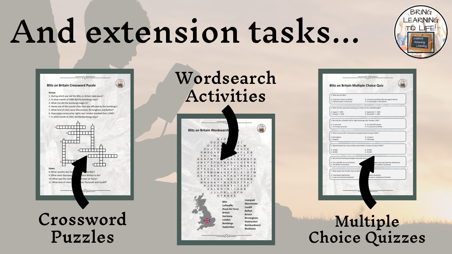 World War II Reading Comprehension Workbook | 5th-6th Grade