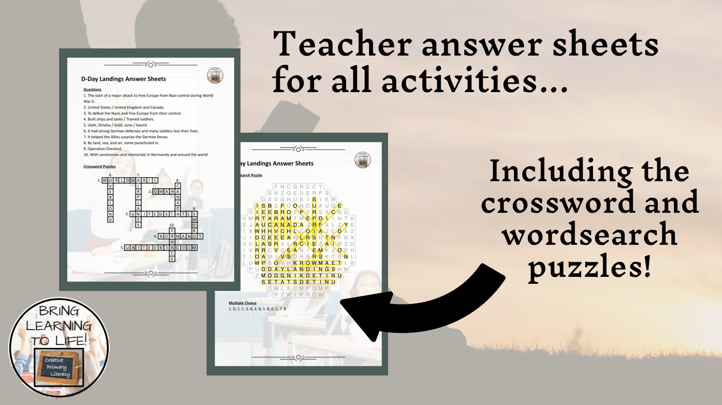 World War II Reading Comprehension Workbook | 5th-6th Grade