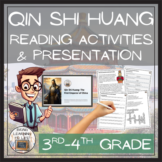 The First Emperor & the Qin Dynasty Close Reading Activities | 3rd & 4th Grade