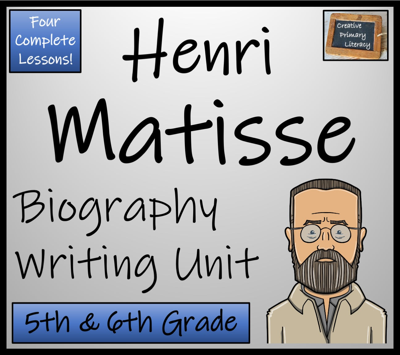 Henri Matisse Biography Writing Unit | 5th Grade & 6th Grade