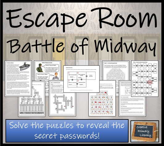 Battle of Midway Escape Room Activity