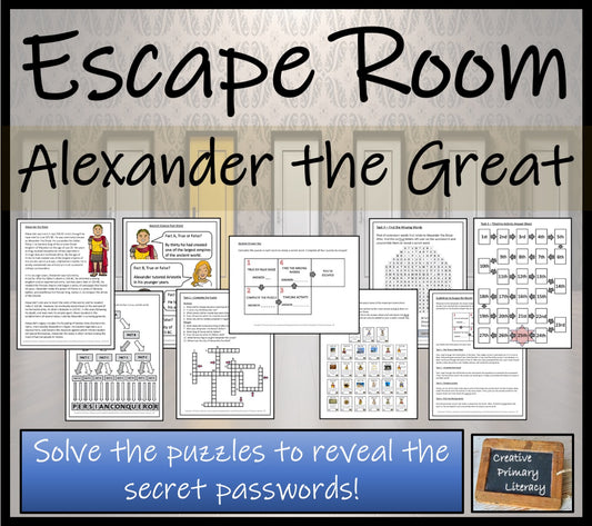 Alexander the Great Escape Room Activity