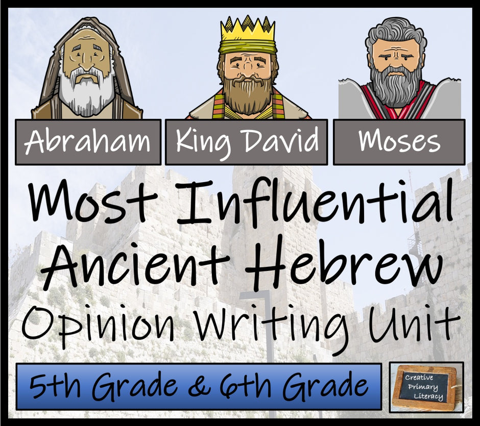 Ancient Hebrews Creative Primary Literacy