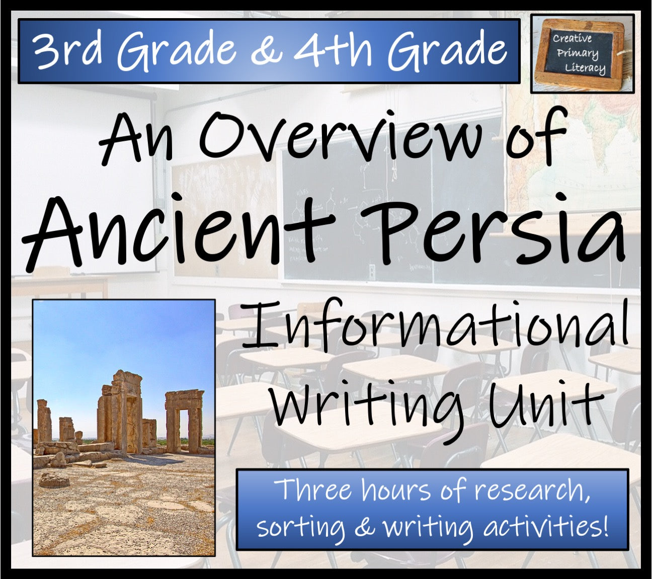 Ancient Persia Informational Writing Unit | 3rd Grade & 4th Grade