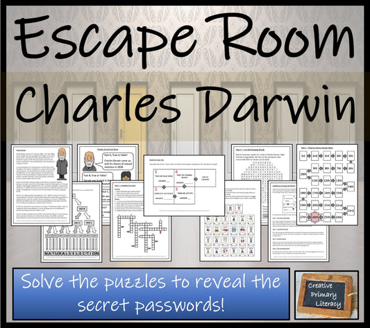 Charles Darwin Escape Room Activity