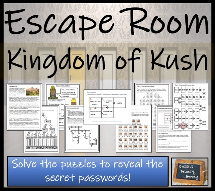 Kingdom of Kush Escape Room Activity