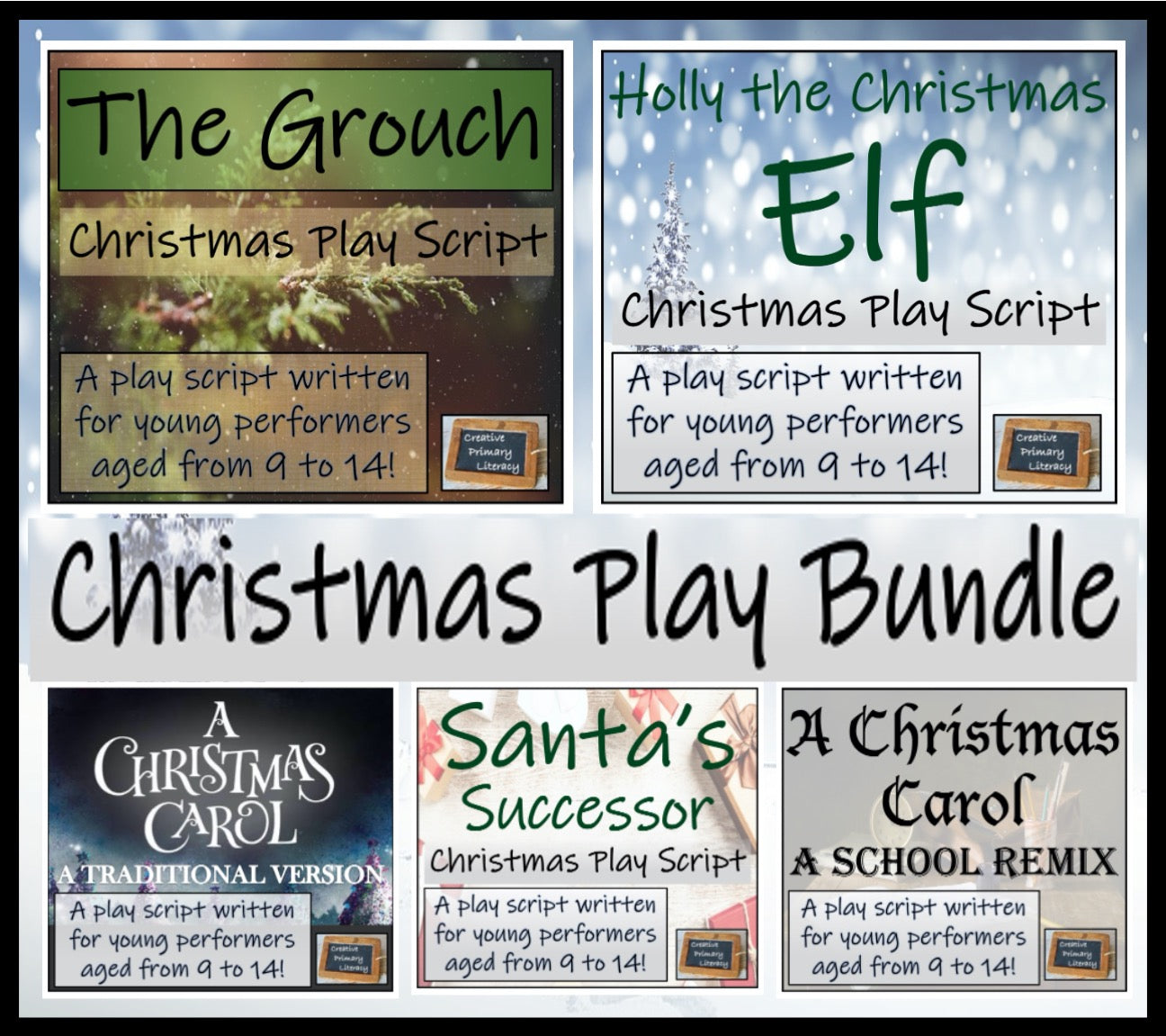A Bundle of Five Christmas Play Scripts – Creative Primary Literacy