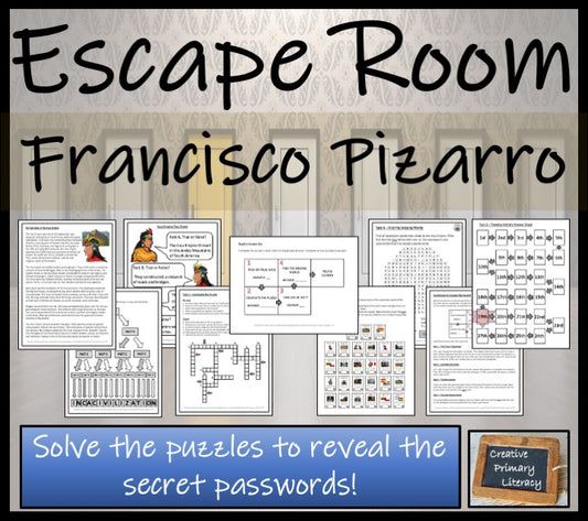 Francisco Pizarro Escape Room Activity