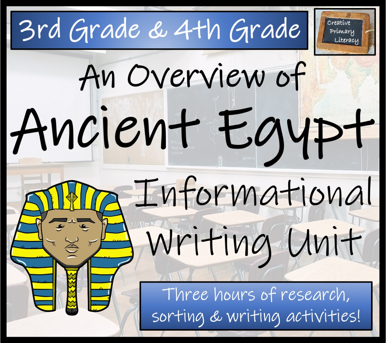 Ancient Egypt Informational Writing Unit | 3rd Grade & 4th Grade