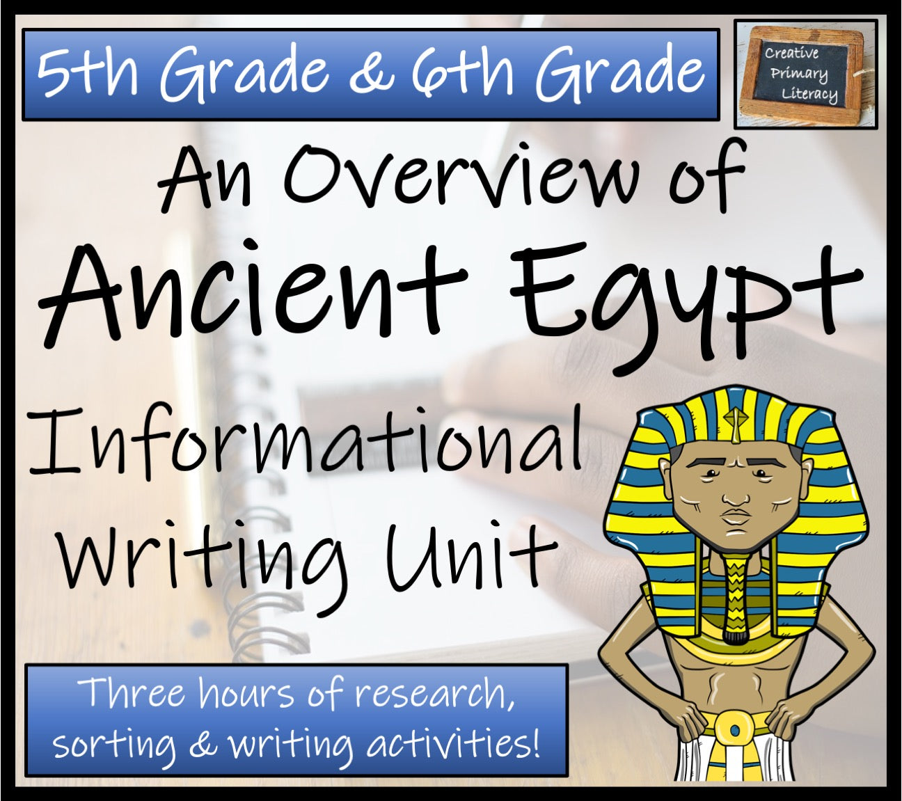 Ancient Egypt Informational Text Writing Unit | 5th Grade & 6th Grade