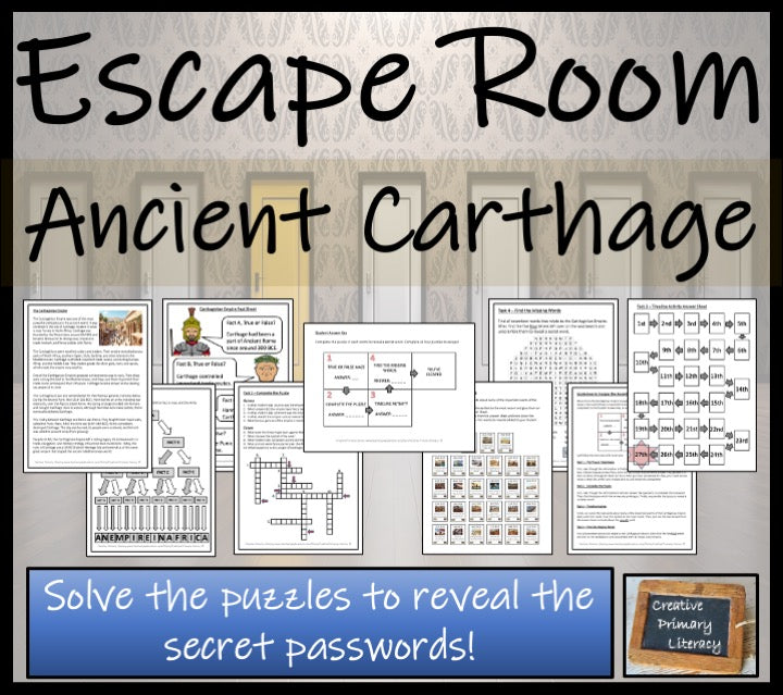 Ancient Carthage Escape Room Activity