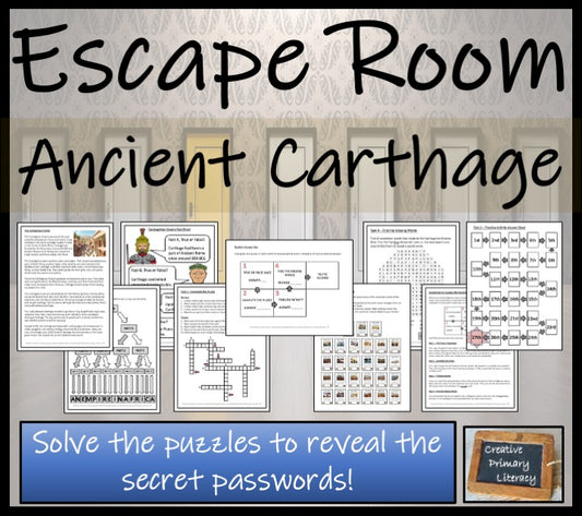 Ancient Carthage Escape Room Activity