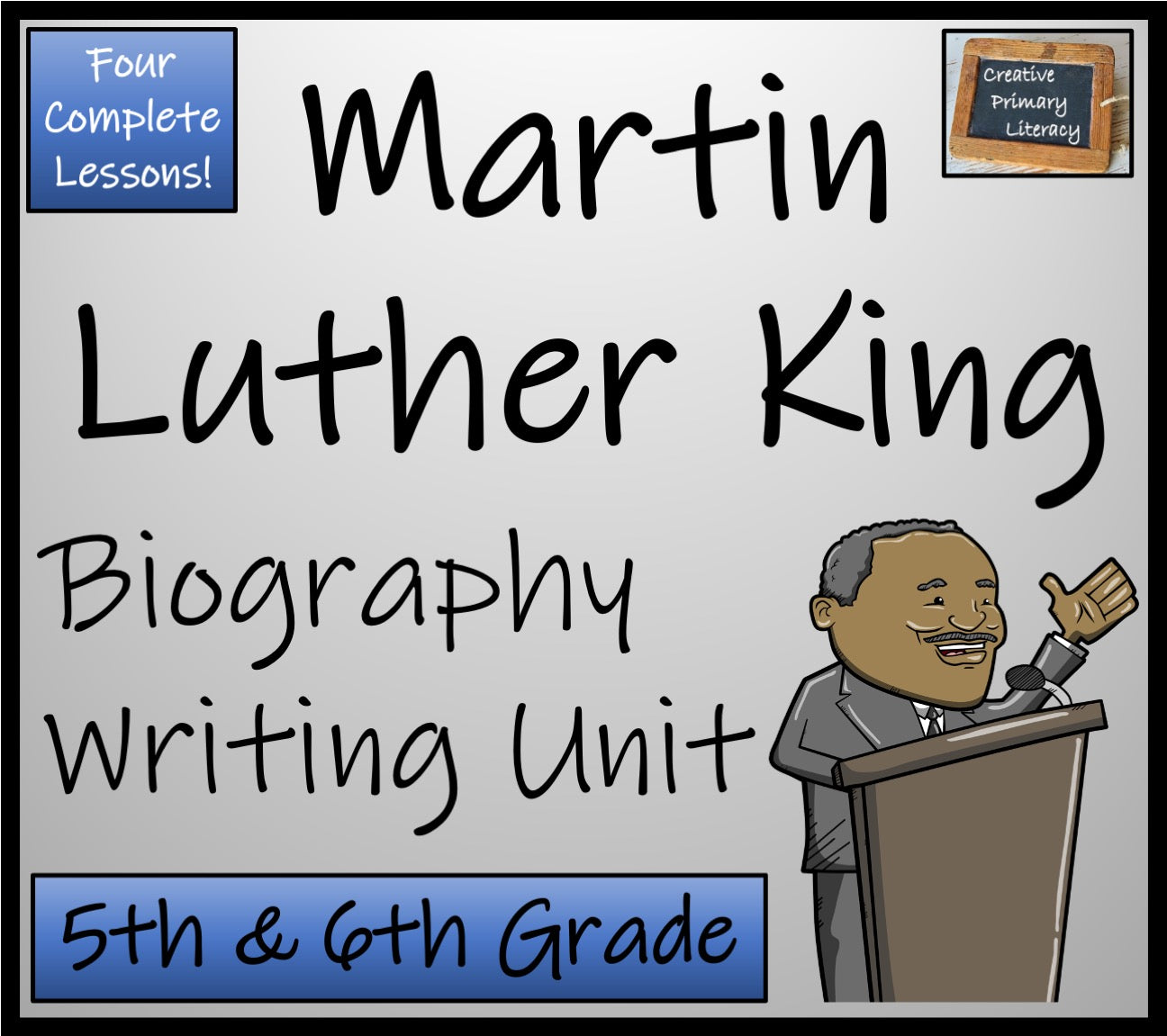 Martin Luther King Biography Writing Unit | 5th Grade & 6th Grade