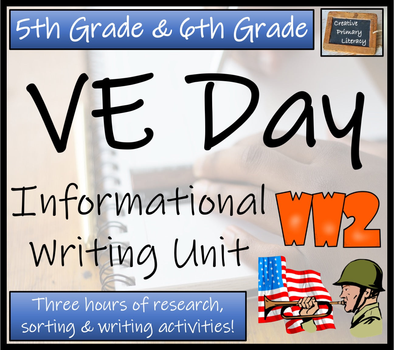 VE Day Informational Writing Unit | 5th Grade & 6th Grade