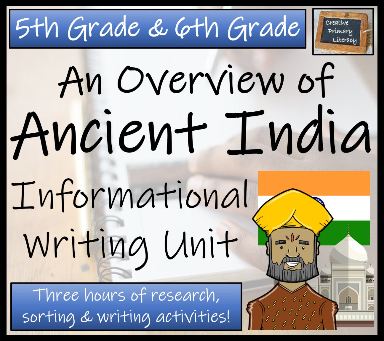 Ancient India Informational Writing Unit | 5th Grade & 6th Grade