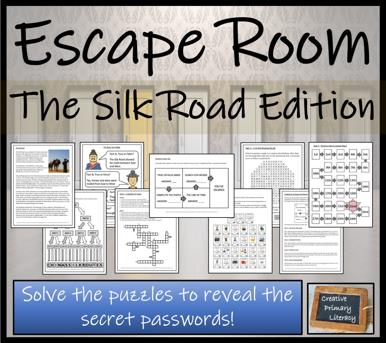 The Silk Road Escape Room Activity