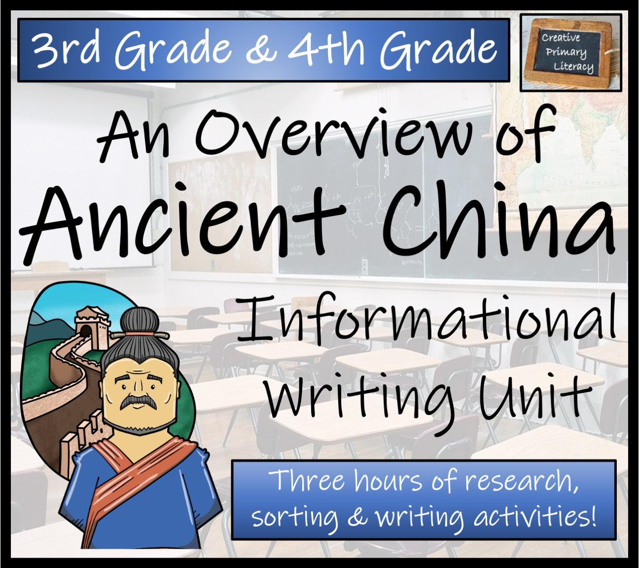 Ancient China Informational Writing Unit | 3rd Grade & 4th Grade