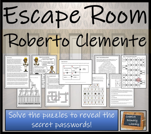 Roberto Clemente Escape Room Activity