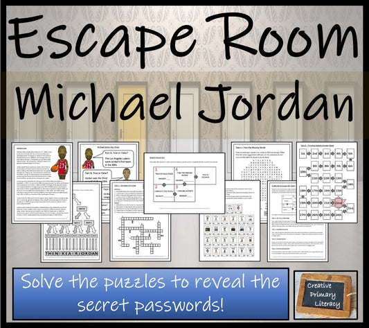 Michael Jordan Escape Room Activity