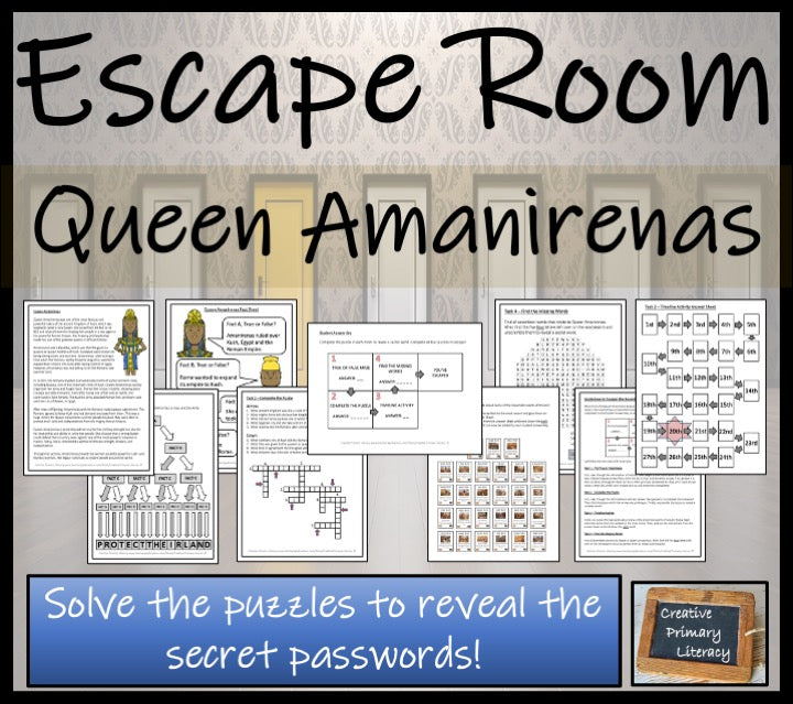 Queen Amanirenas Escape Room Activity