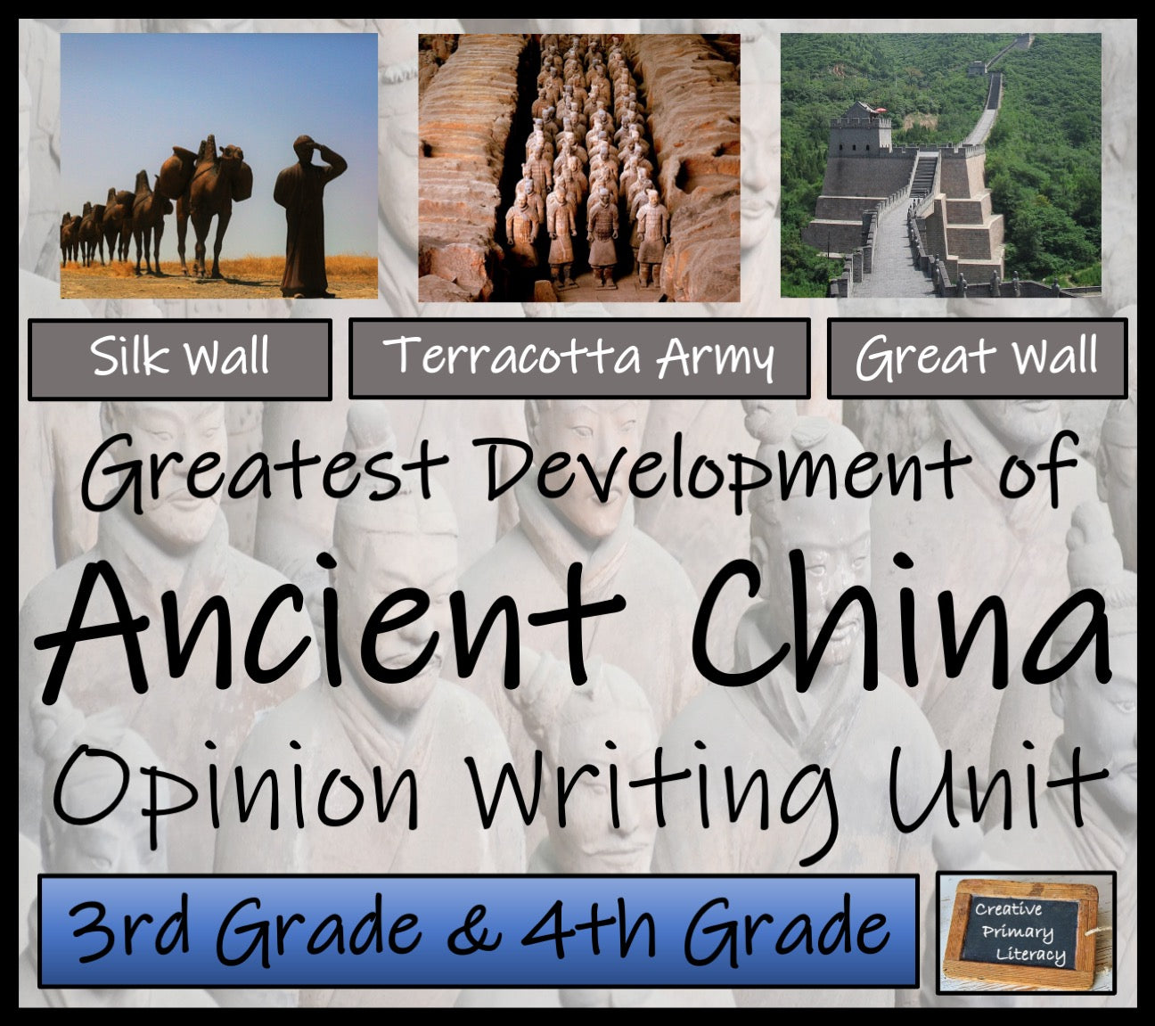 Greatest Development of Ancient China Opinion Writing Unit | 3rd & 4th Grade