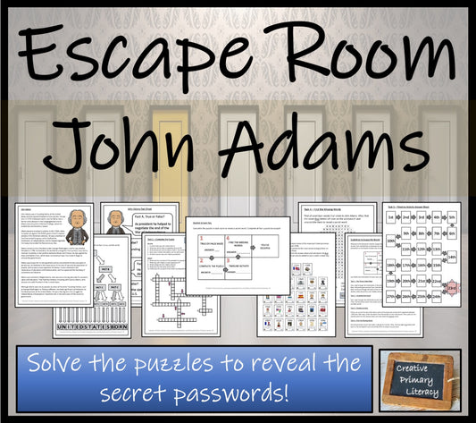 John Adams Escape Room Activity