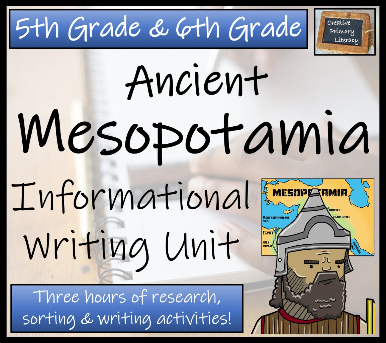 Ancient Mesopotamia Informational Writing Unit | 5th Grade & 6th Grade