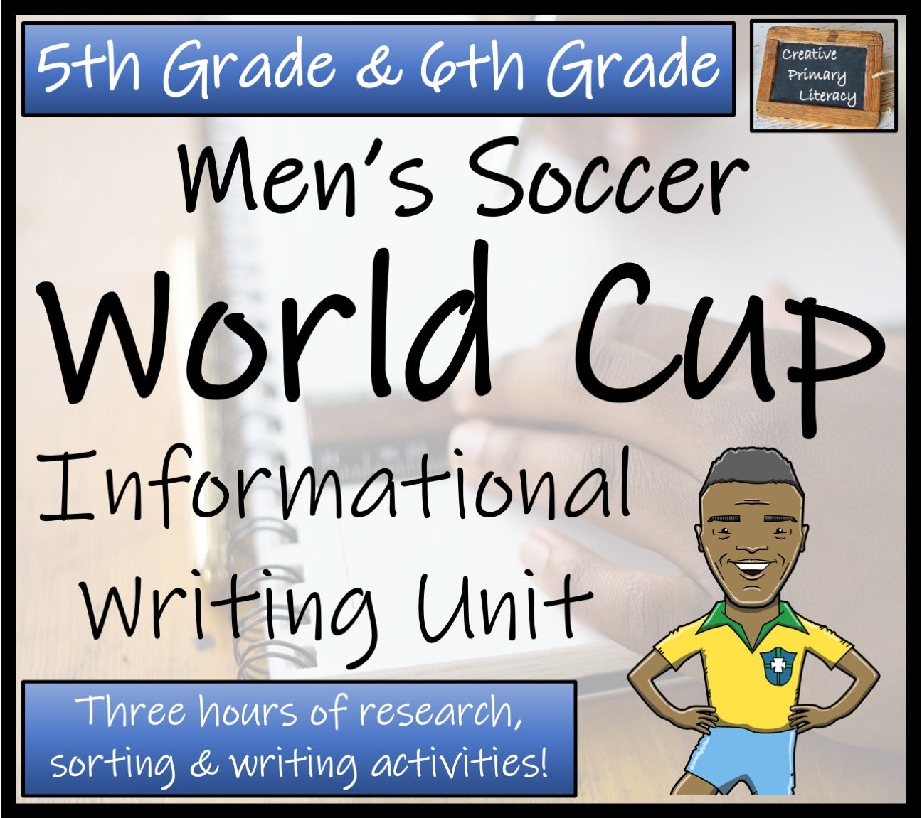 Soccer World Cup Informational Writing Unit | 5th Grade & 6th Grade
