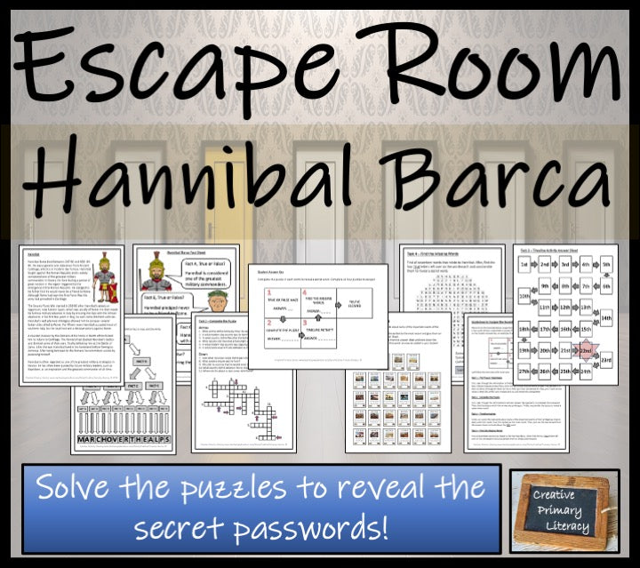 Hannibal Barca Escape Room Activity