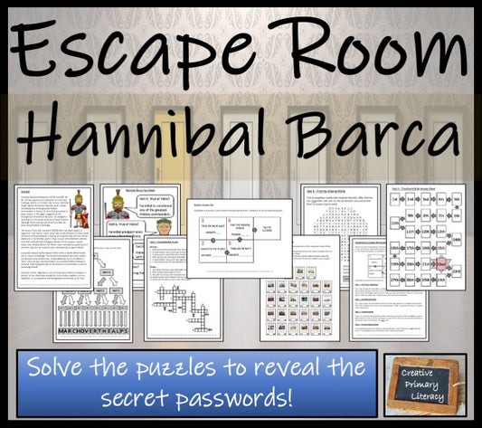 Hannibal Barca Escape Room Activity