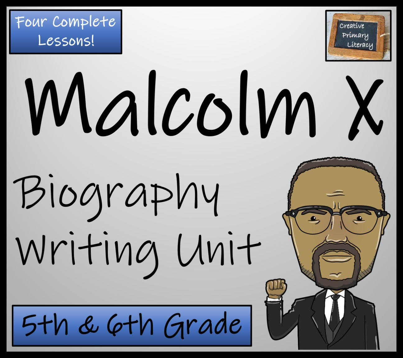 Malcolm X Biography Writing Unit | 5th Grade & 6th Grade