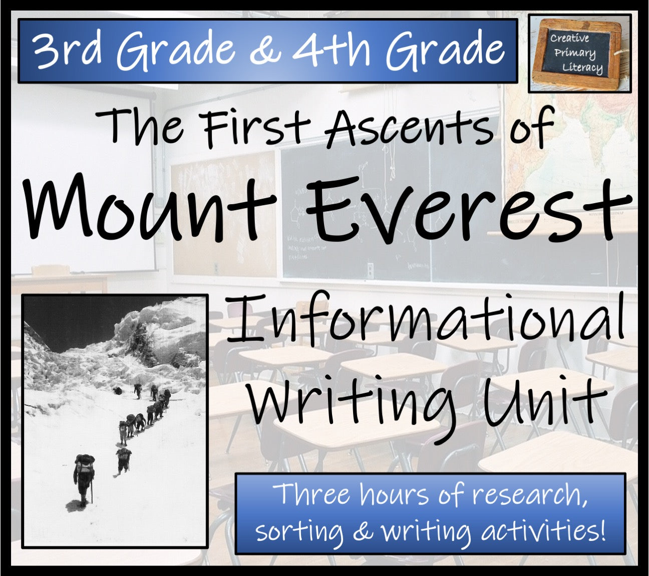 Mount Everest Informational Writing Unit | 3rd Grade & 4th Grade