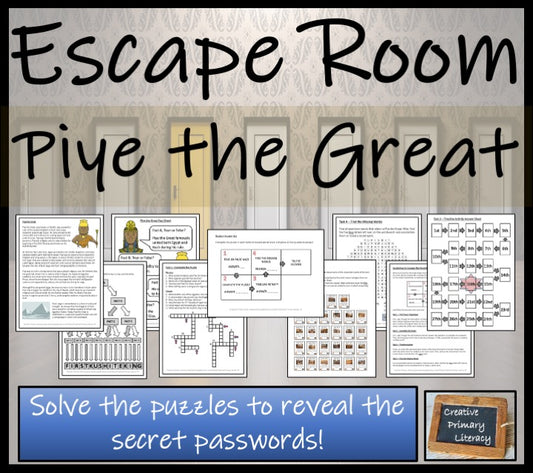 Piye the Great Escape Room Activity