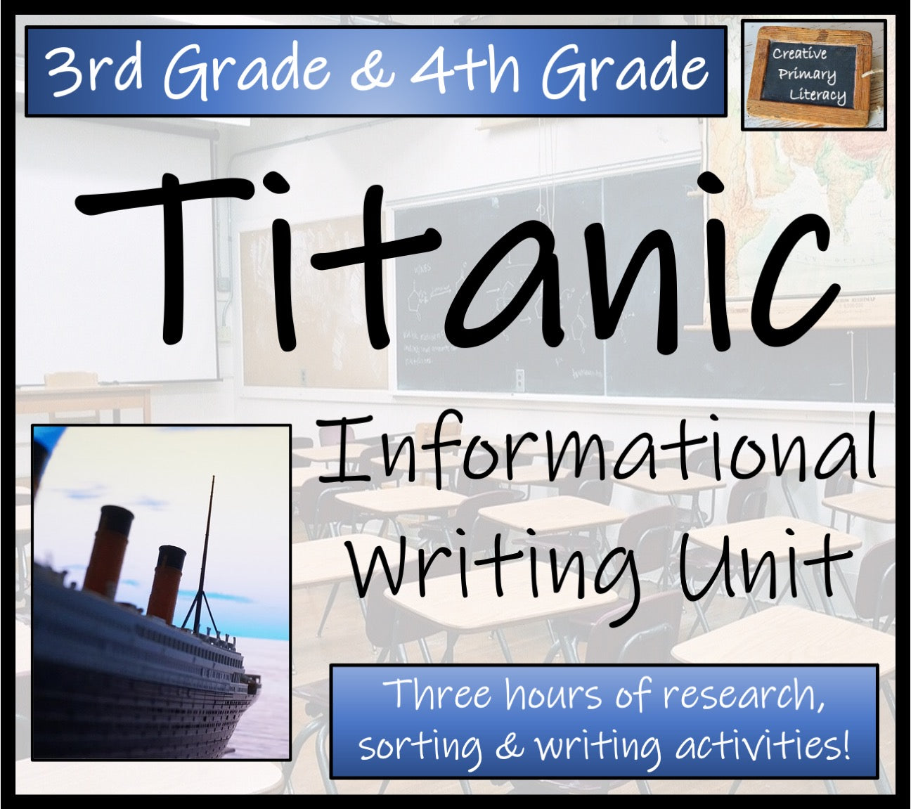 Titanic Informational Writing Unit | 3rd Grade & 4th Grade