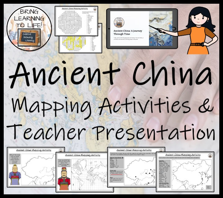 Ancient China Map Activities and Presentation