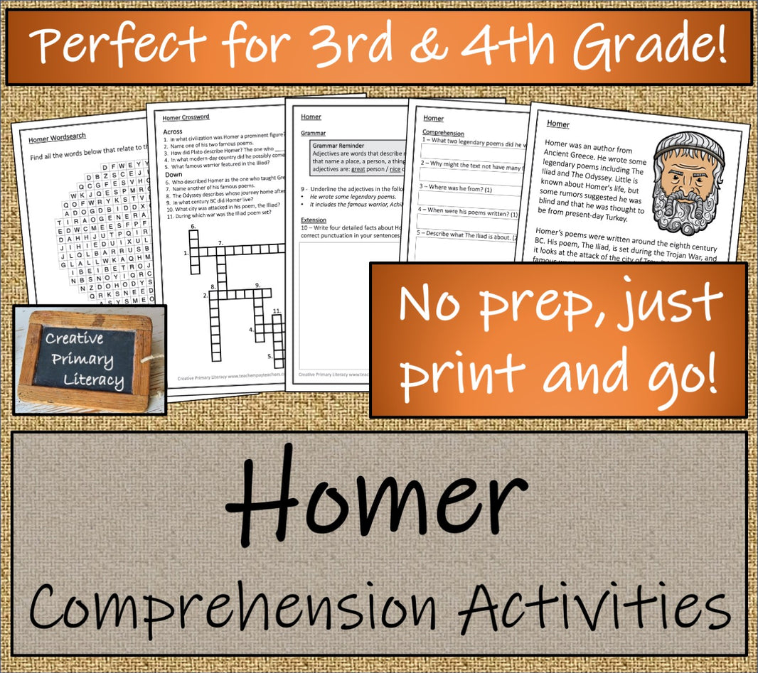 Ancient History – Creative Primary Literacy