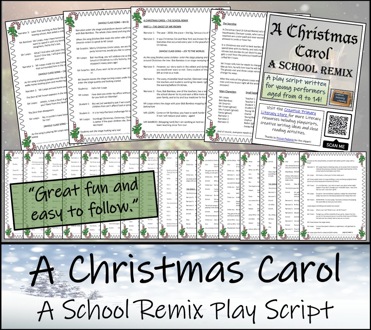 A Christmas Carol - A School Remix Play Script