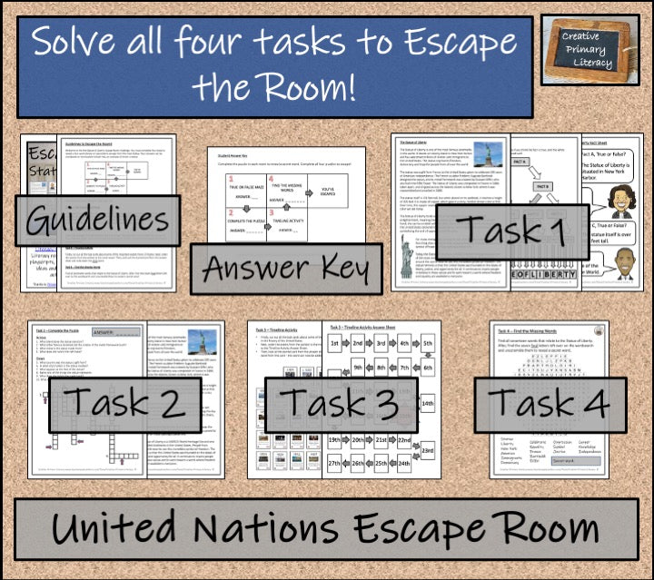 United Nations Escape Room Activity