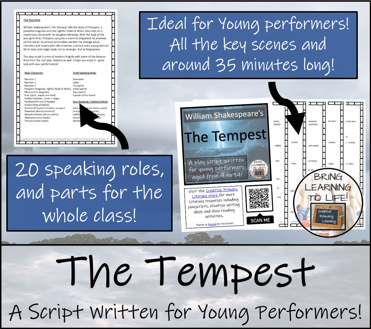 The Tempest | A Play Script for Young Performers