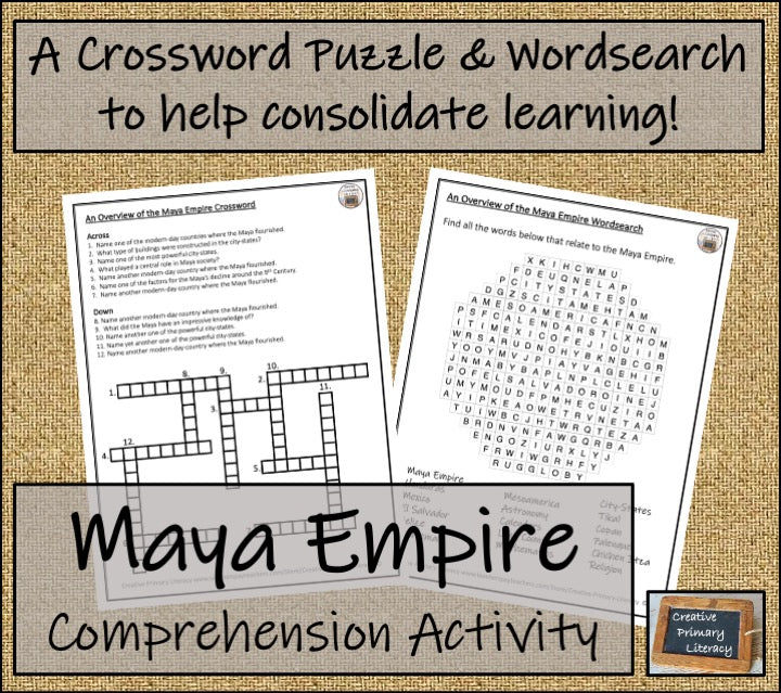 Maya Empire Informational Writing Unit | 5th Grade & 6th Grade