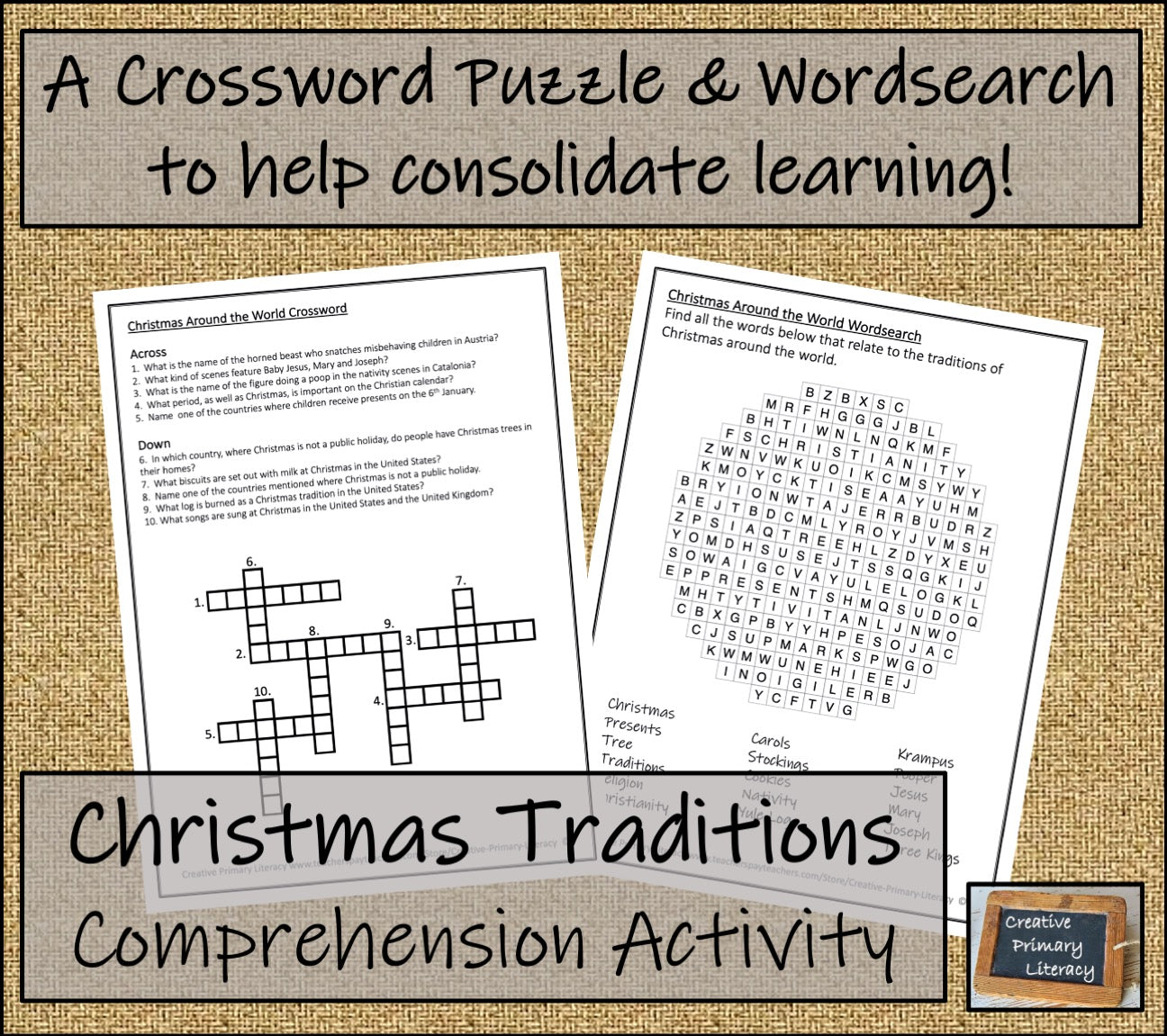 Christmas Around the World Close Reading Comprehension | 3rd & 4th Grade