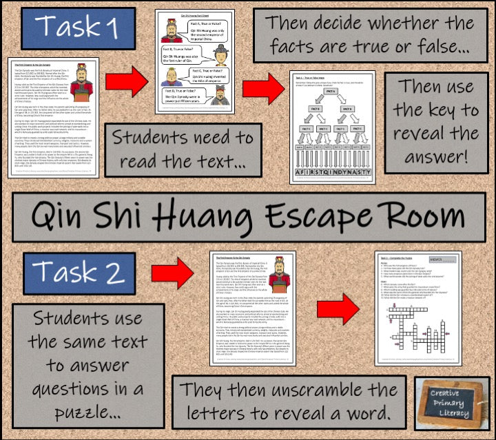 Qin Shi Huang Escape Room Activity