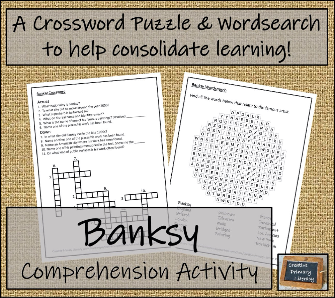 Banksy Biography Project & Writing Unit | 5th Grade & 6th Grade
