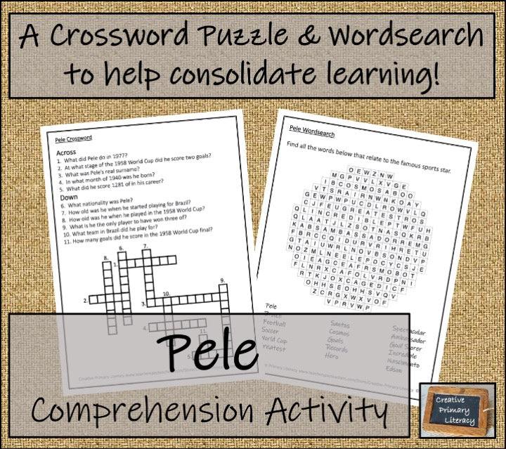Pele Biography Project & Writing Unit | 5th Grade & 6th Grade