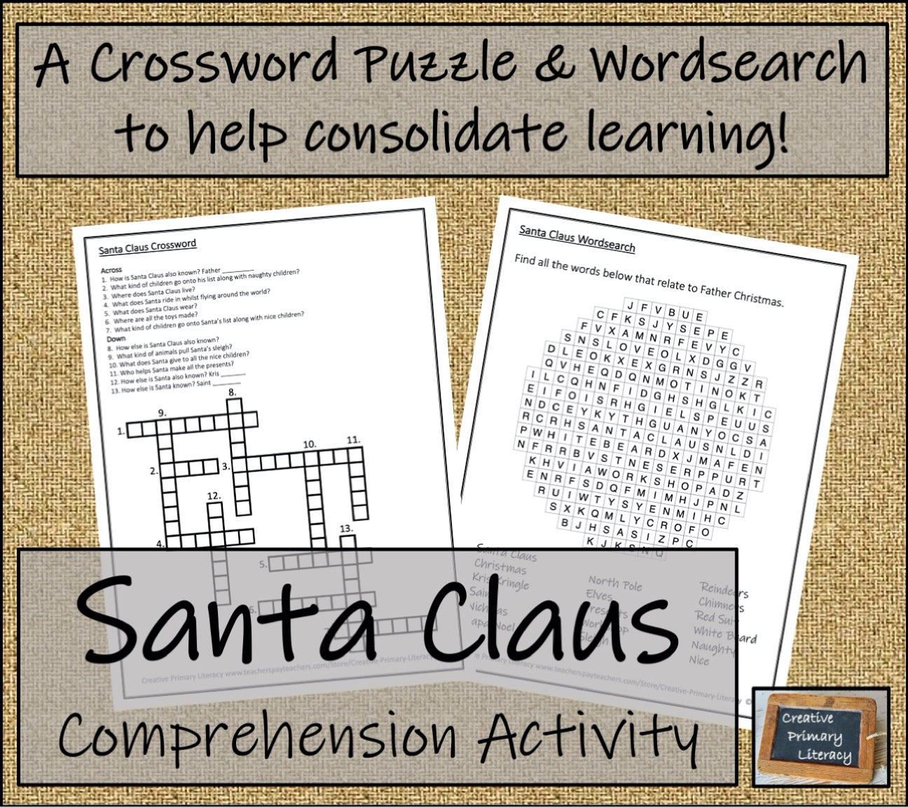 Santa Claus Biography Writing Unit | 5th Grade & 6th Grade