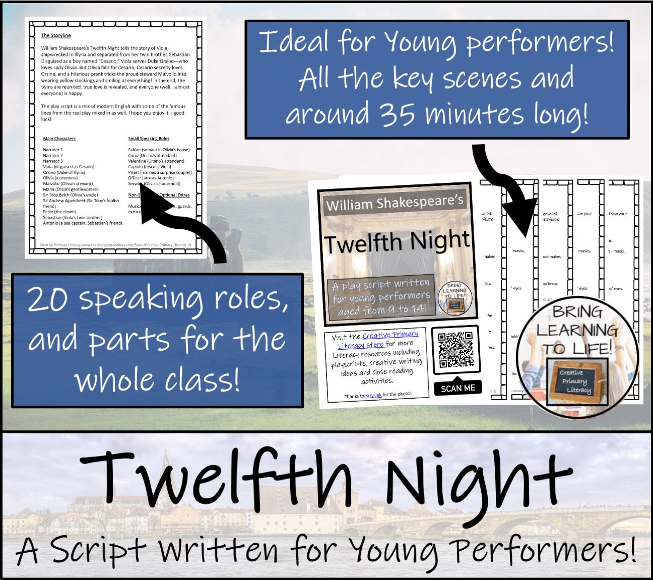 Twelfth Night | A Play Script for Young Performers