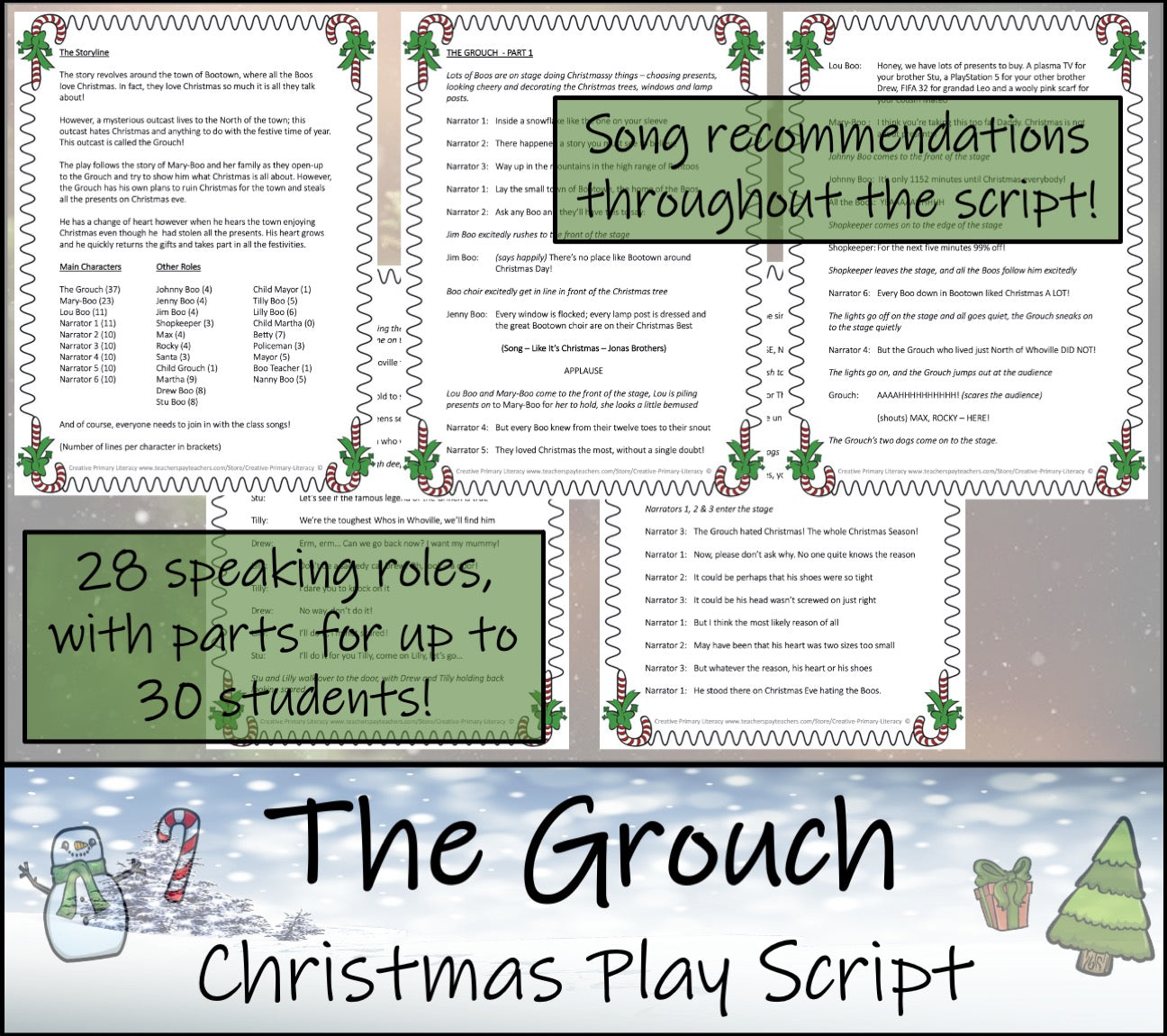 Christmas Play Script - The Grouch