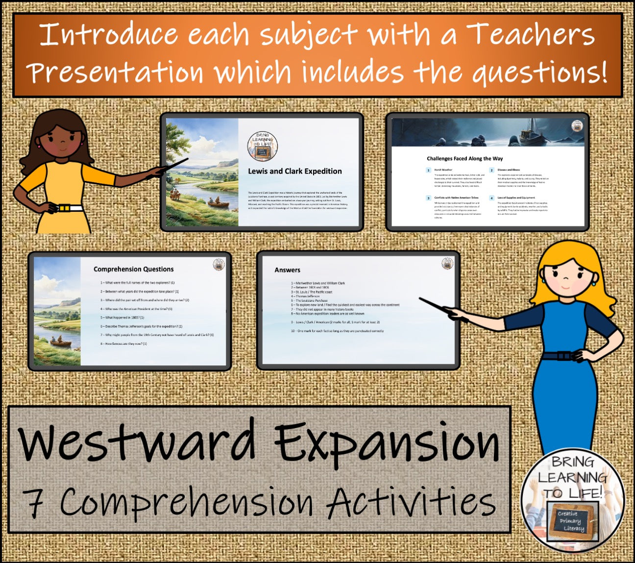 Westward Expansion Close Reading Comprehension Bundle | 3rd Grade & 4th Grade