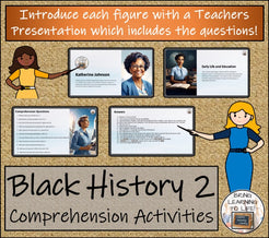 Black History Volume 2 Close Reading Comprehension Bundle | 5th & 6th ...