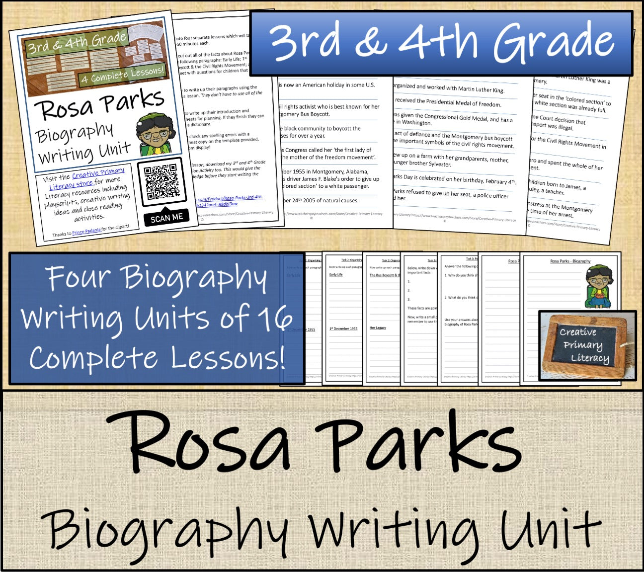 Emergency Sub Plans | Womens History Bundle | 3rd Grade & 4th Grade